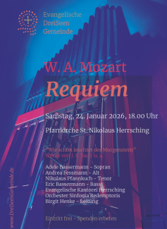 Flyer Mozart Requiem